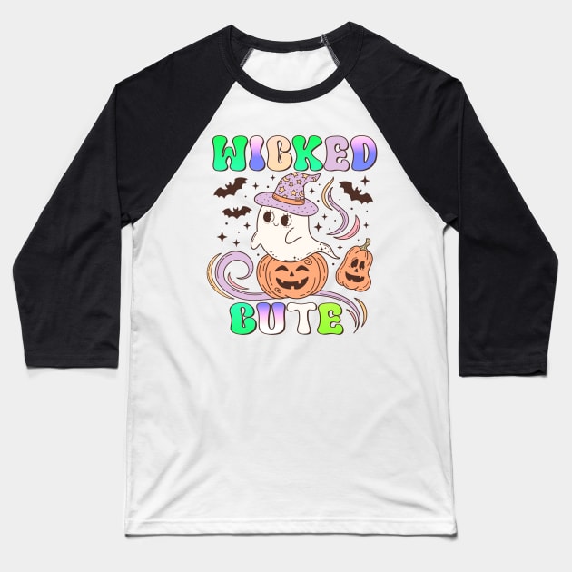 Wicked Cute Baseball T-Shirt by InkBlissful